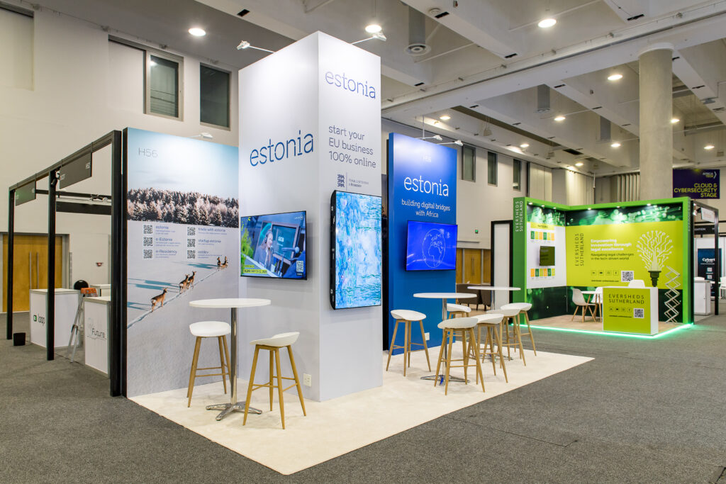 exhibition stand build for Estonia by jane&paul 