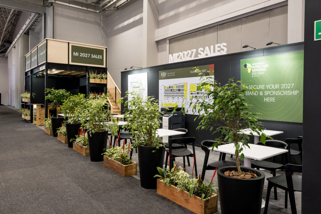 double story sales lounge by jane&paul for Mining Indaba 